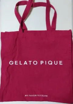 ジェラートピケ gelato pique ジェラピケ　トートバッグ　赤