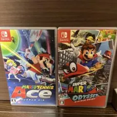マリオテニス エース & スーパーマリオ オデッセイ 2本セット