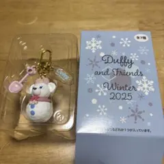 シェリーメイ 東京ディズニーシー キーホルダー チャーム 雪だるま