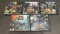3DS モンスターハンター 5点セット