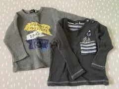 長袖カットソー 2枚