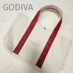 未使用 GODIVA ゴディバ トートバッグ クリスマス限定 ノベルティ♡のサムネイル