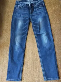 CLOSSHI PREMIUM ダークブルー ストレートデニム