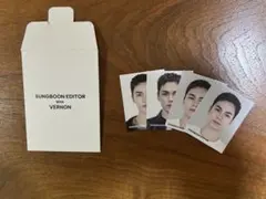 【匿名配送】SEVENTEEN VERNON 証明写真　4枚セット