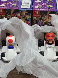 早い者勝ち！2個セット！マック第一弾マリオカート8 フィギュア マリオ ピノキオ
