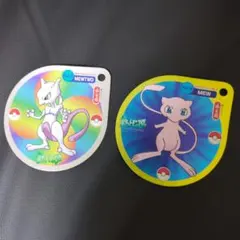 ミュウ＆ミュウツー　BIGハイパーカード　永谷園　2枚セットのサムネイル