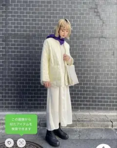 【極美品】BEAUTY＆YOUTH バックVカット キャミソールワンピース★M