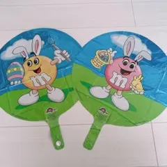 m&m's！エムアンドエムズのバルーン2点セット！イースター