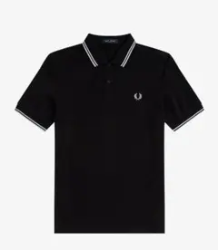 FRED PERRY ブラック ポロシャツ