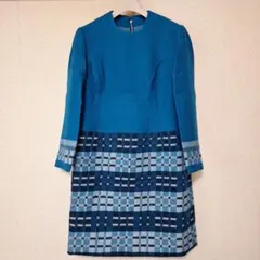 ▼　チェック　ワンピース　M