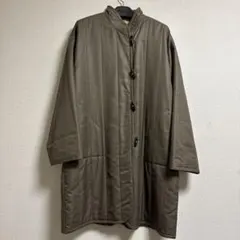 シルク　スタンドカラー　リバーシブルコート　みよた　信州紅型　数回着用　状態良好