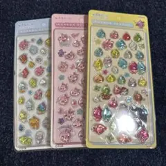 しずくちゃんボンボンドロップシール☆。.:＊・゜3枚セット☆。.:＊・゜