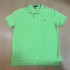 90s polo by ralph lauren 蛍光色 ポロシャツ