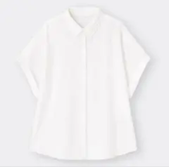 GU レディース 半袖シャツ ホワイトのサムネイル