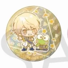 プロセカ サンリオ ミニキャラ ホログラム 缶バッジ ホロ缶 天馬 司