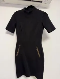 【極美品】ルイ・ヴィトン ワンピース フレア レースアップ スケータードレス 黒 極美品】ルイ・ヴィトン ワンピース フレア レースアップ スケーター