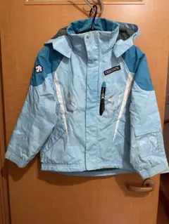 マロン様専用　DESCENTE スキーウェア 子ども用 140サイズ 水色