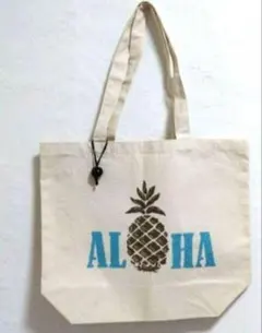 (769)BIGトートバッグ　フラダンスレッスンバッグ　エコバッグ　ハワイアン