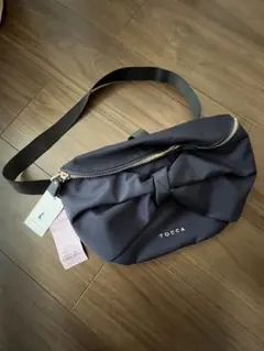 s*︎様 TOCCA ネイビー リボン付きショルダーバッグ