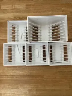 TOTONO トトノ 食器スタンド引き出し用8点セット ワイド4 レギュラー4