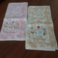 【未使用】LAURA ASHLEY タオルハンカチ 2枚セットのサムネイル