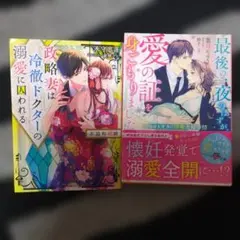ベリーズ文庫2冊　政略妻は冷徹ドクターの溺愛に囚われる～不協和結婚～