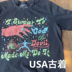 USA古着輸入品Tシャツ Mサイズ ブラック