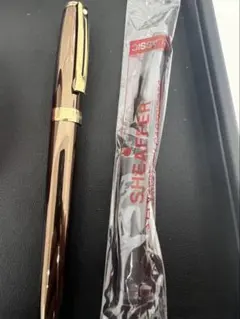 ケース付】SHEAFFER シェーファー 23Kゴールド 万年筆 ビンテージ