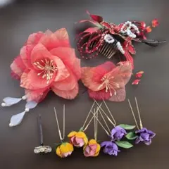 髪飾り　和風　和装