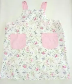 valentino garavani エプロン花柄ピンク　バレンティノ