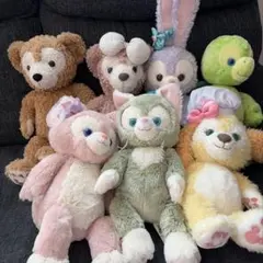 ディズニーシー ダッフィフレンズ ぬいぐるみ S コンプリート