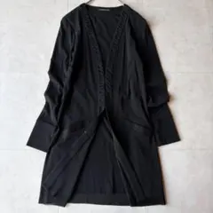 美品✨VIVIENNE TAM フリルカラーレスジャケット ブラック 0サイズのサムネイル