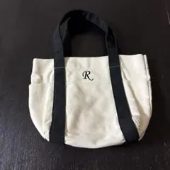 2回使用！キャンバストートバッグRロゴグローバルワーク