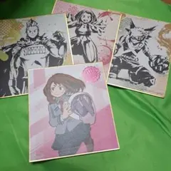 ヒロアカ　お茶子　色紙　まとめて