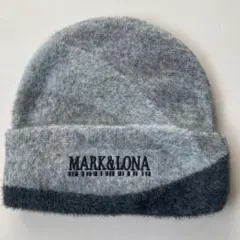 MARK&LONA　マークアンドロナ　ゴルフ　ニット帽　ビーニー　モヘア　日本製