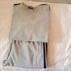 グレー 長袖 トレーナー・パンツ セット