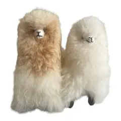 アルパカぬいぐるみ 2体セット アルパカ ぬいぐるみ 2体セット 民族衣装風装飾 置物 - メルカリ