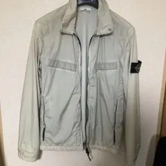 極美品】Stone Island ジップアップナイロンジャケット グレー M 