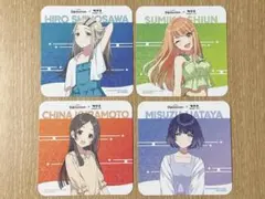 学園アイドルマスター 極楽湯 コースター 4枚セット
