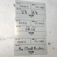 劇場版 銀河特急ミルキーサブウェイ 長方形ステッカー 千春 カナタ マックス