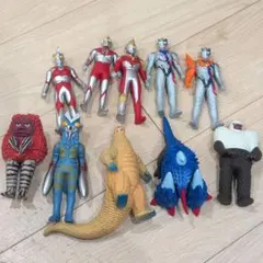 ウルトラマンソフビ フィギュア 10体セット