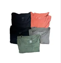 無地Tシャツ　5枚セット