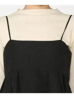 お値下げ中！グローバルワーク　ジャガードキャミブラウス