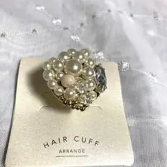お世話や　ヘアカフ　ビジュー　ゴールド系のサムネイル