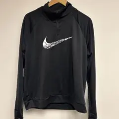 Nike レディースハーフジップ トップス ブラック