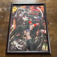 ぽ*り様 ハーレイ・クイン アートポスター フレーム付き お値下げ