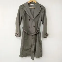 B0115【レトロガール】トレンチコート　Mサイズ