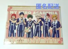 僕のヒーローアカデミア　極楽湯　クリアファイル　2枚セット　爆豪　轟　緑谷