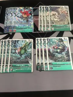 BT24 TIME STRANGER デッキパーツ　鳥系　セット