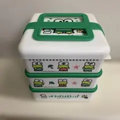 サンリオ けろけろけろっぴ ランチボックス3段/重箱/弁当箱：1991年製